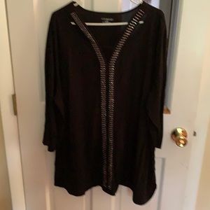 Catherine’s blingy pull over top
